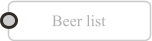 Beer list
